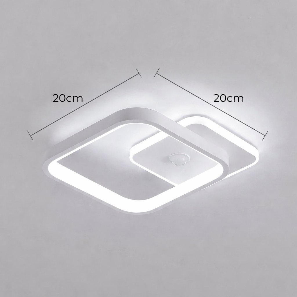 Inteligentna lampa sufitowa LED z czujnikiem ruchu