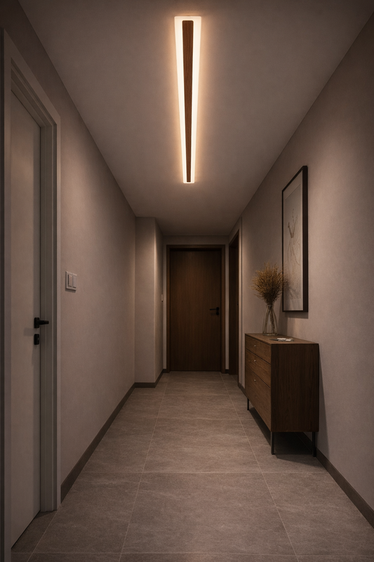 Ultracienka lampa sufitowa LED – nowoczesny plafon akrylowy