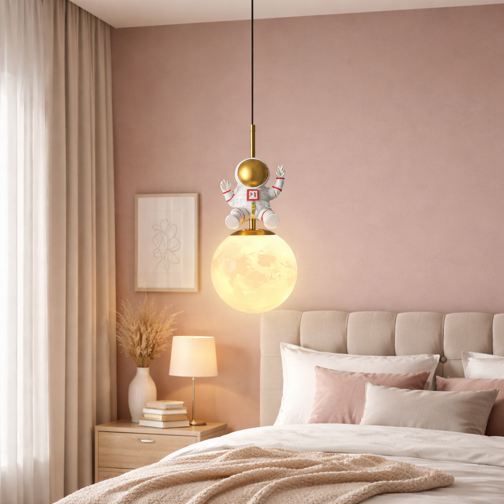 Lampa wisząca Księżyc – do pokoju dziecka