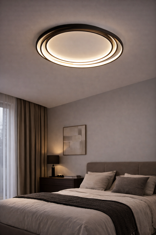 Ultracienka lampa sufitowa LED – nowoczesny plafon do wnętrz