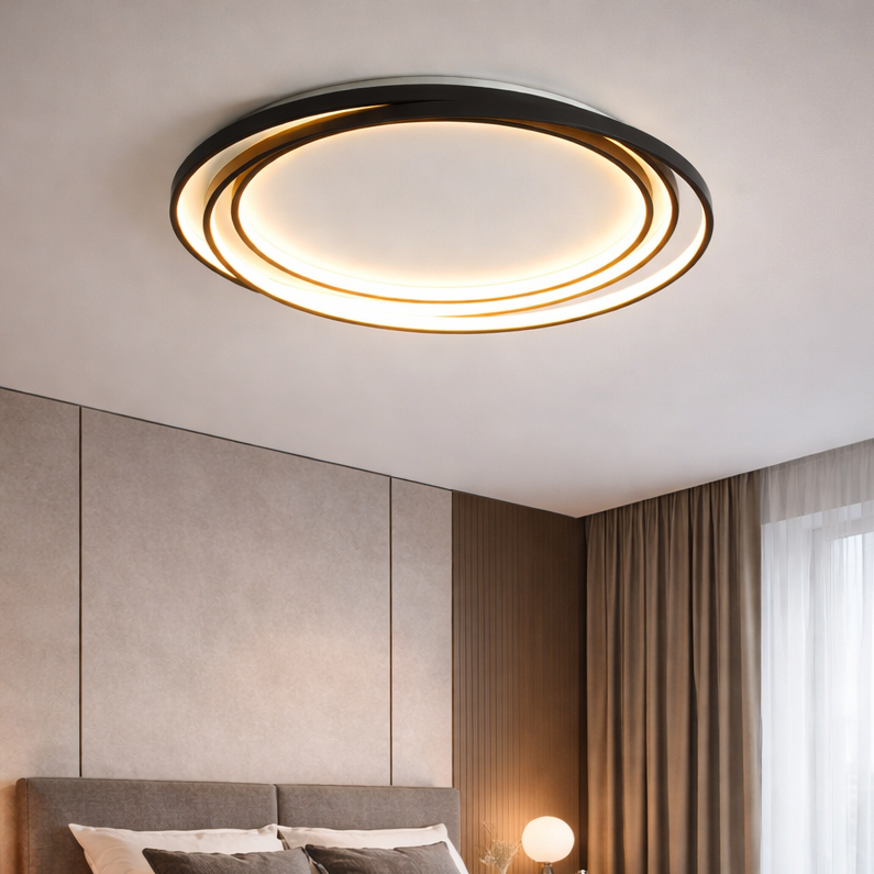 Ultracienka lampa sufitowa LED – nowoczesny plafon do wnętrz