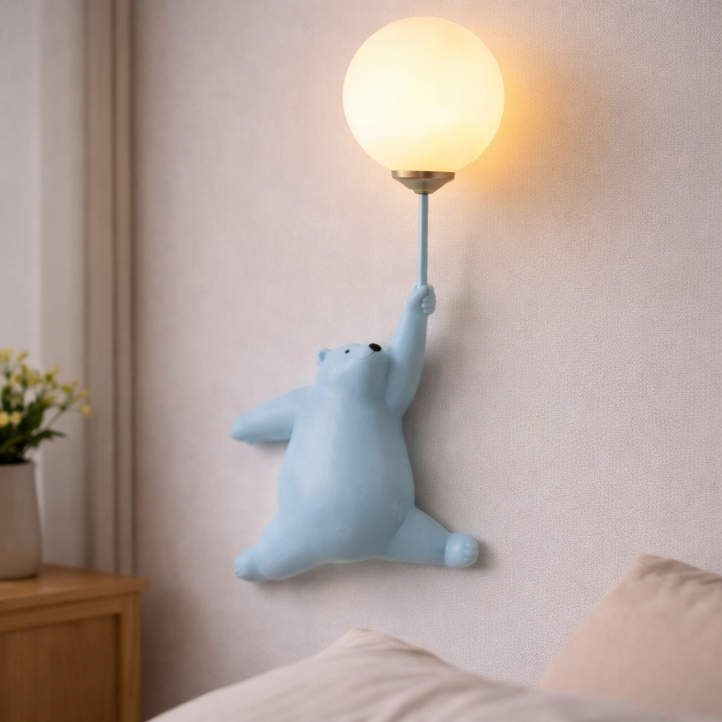 Kinkiet LED Miś – do pokoju dziecka