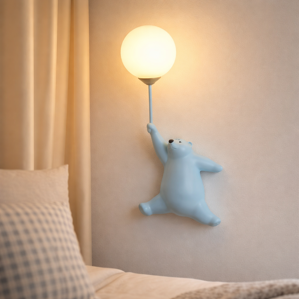 Kinkiet LED Miś – do pokoju dziecka