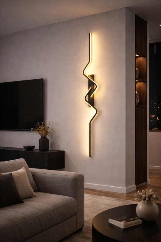 Nowoczesny kinkiet LED Nordic – oświetlenie schodów i ścian