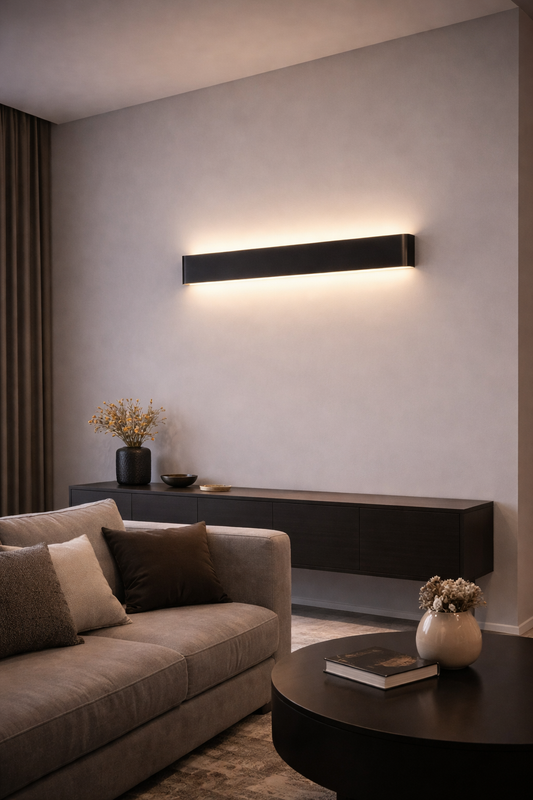 Nowoczesny kinkiet LED – do sypialni, salonu i korytarza