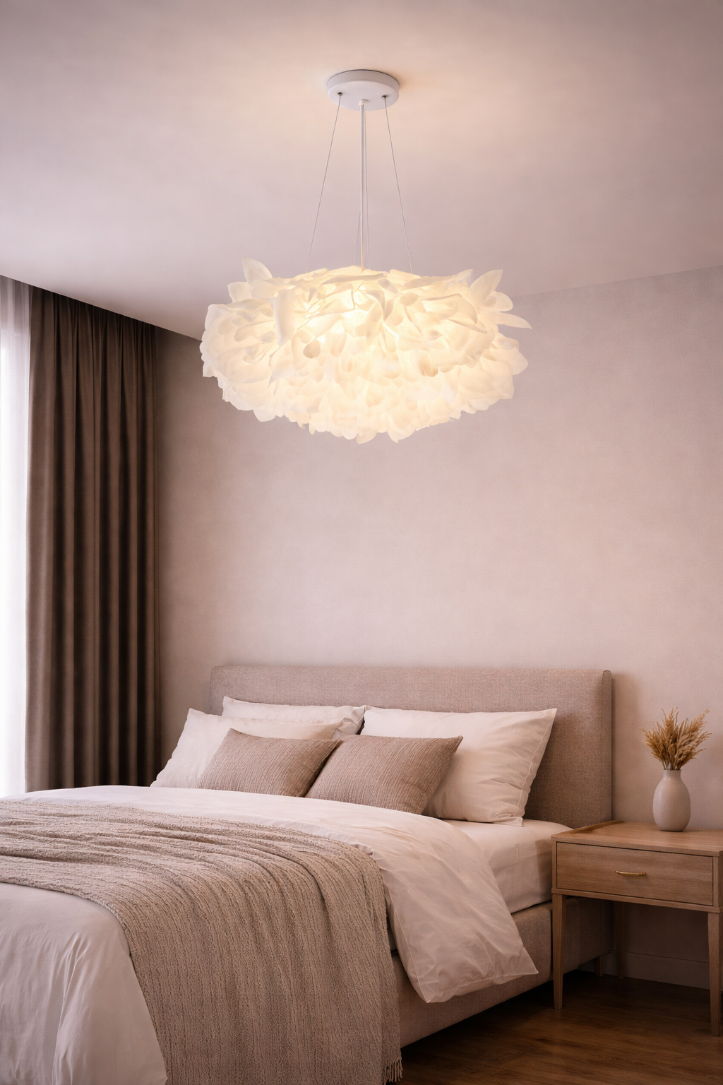 Lampa wisząca Petal – kwiatowy design