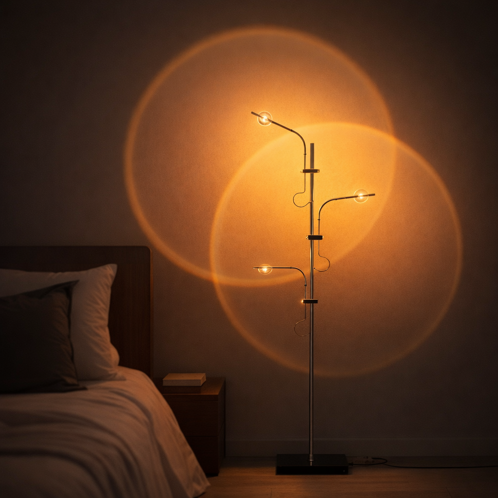 Lampa podłogowa Sunset – nordycki styl