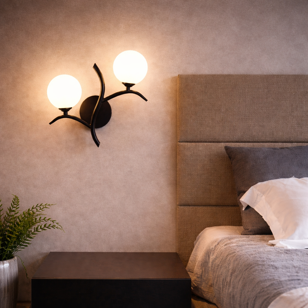 Designerski kinkiet LED – nowoczesna lampa ścienna