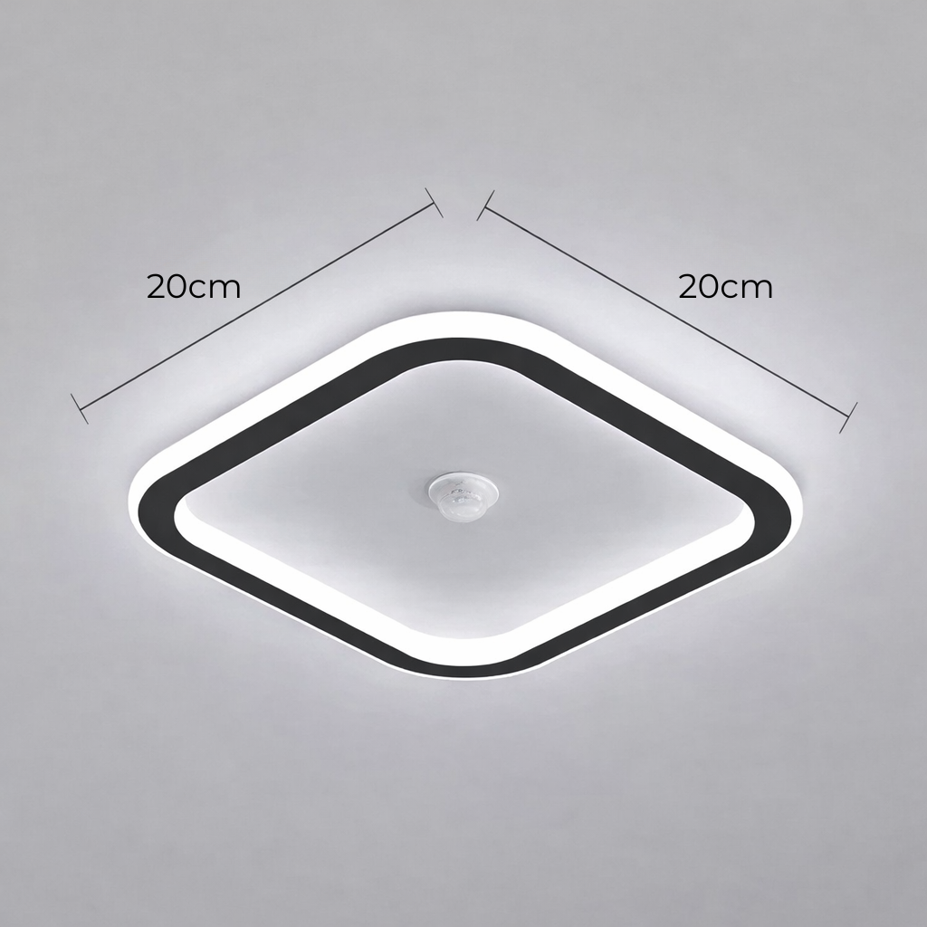 Inteligentna lampa sufitowa LED z czujnikiem ruchu