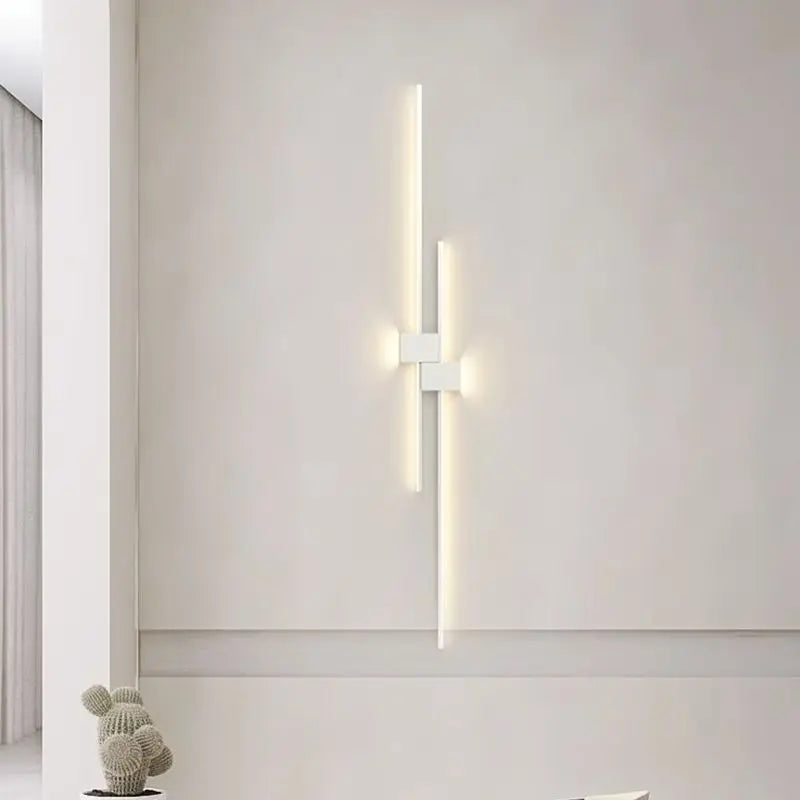 Minimalistyczny kinkiet LED – lampa ścienna do wnętrz