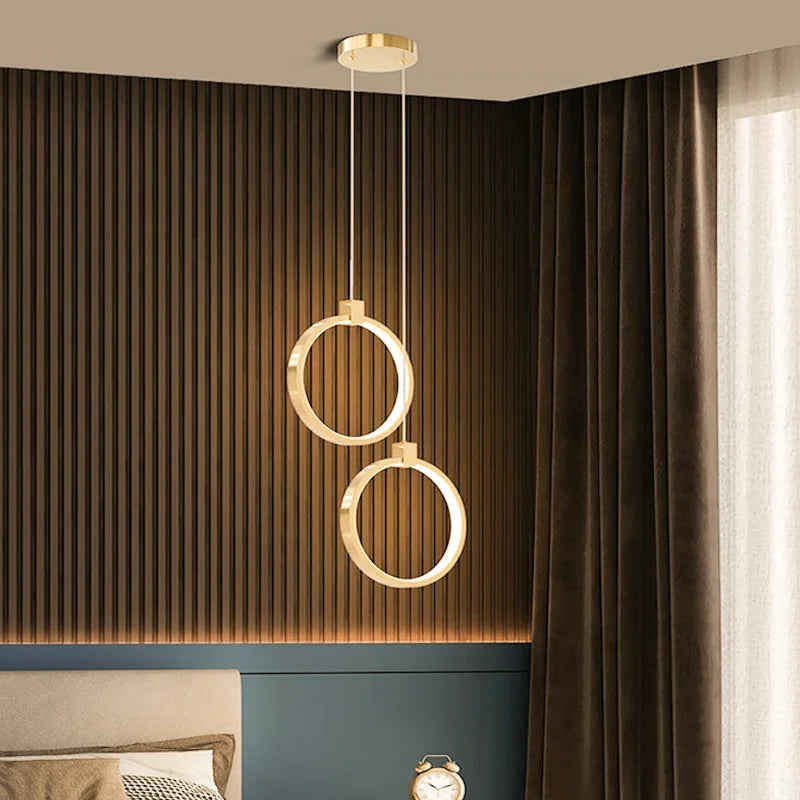 Designerska lampa wisząca LED – nowoczesna do salonu