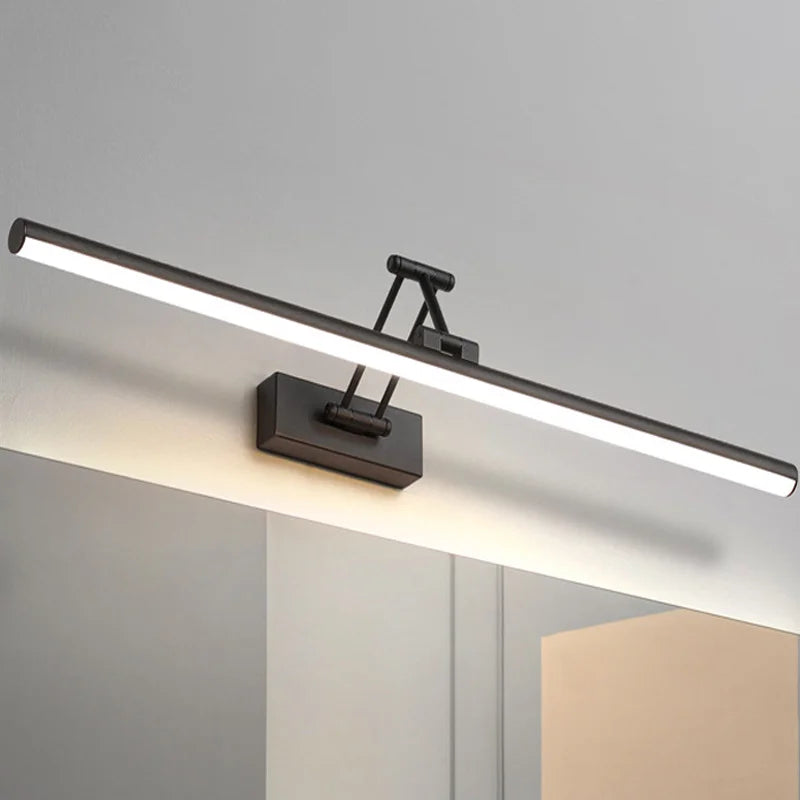 Lampa LED nad lustro – kinkiet łazienkowy czarny lub biały