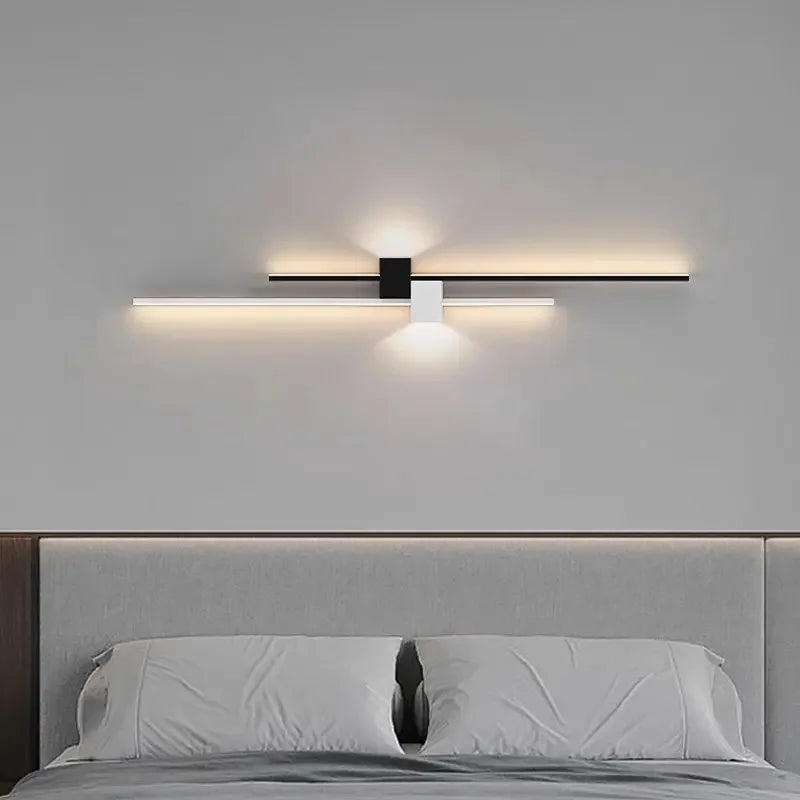 Minimalistyczny kinkiet LED – lampa ścienna do wnętrz