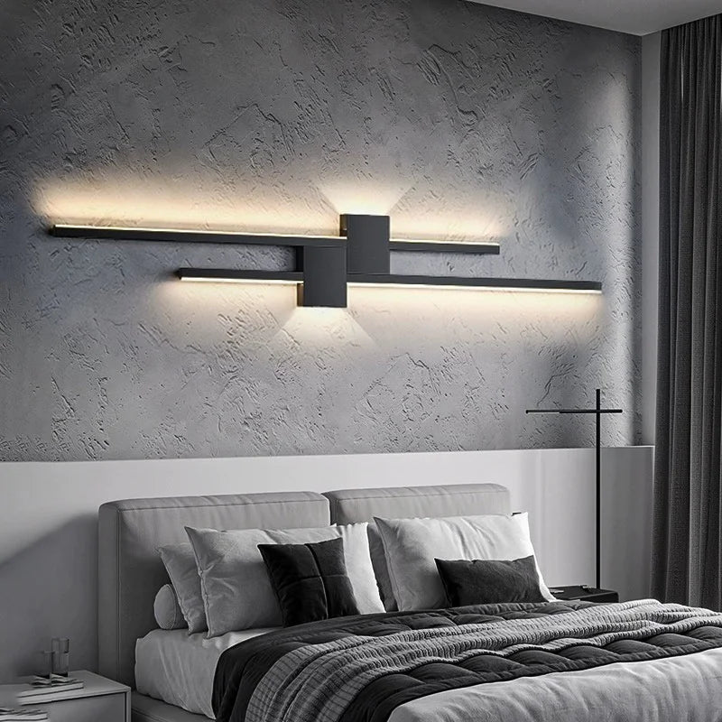 Minimalistyczny kinkiet LED – lampa ścienna do wnętrz