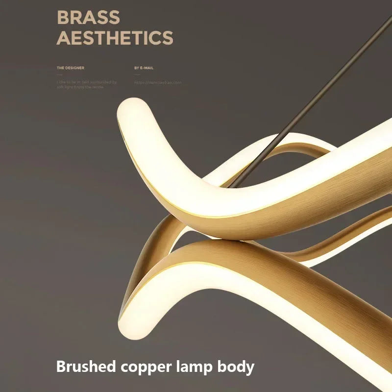 Lampa wisząca LED Ring – nowoczesny żyrandol do salonu