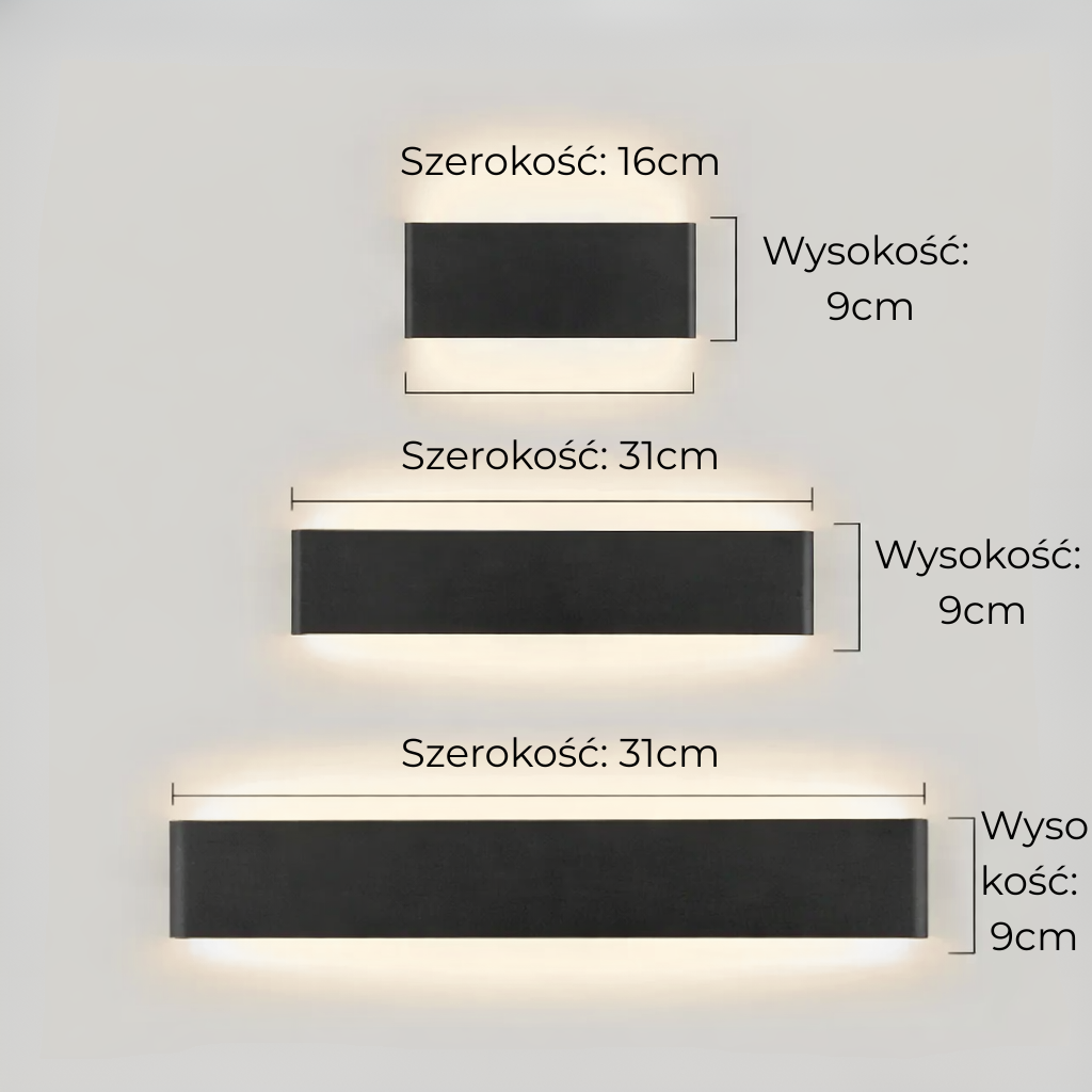 Nowoczesny kinkiet LED – do sypialni, salonu i korytarza
